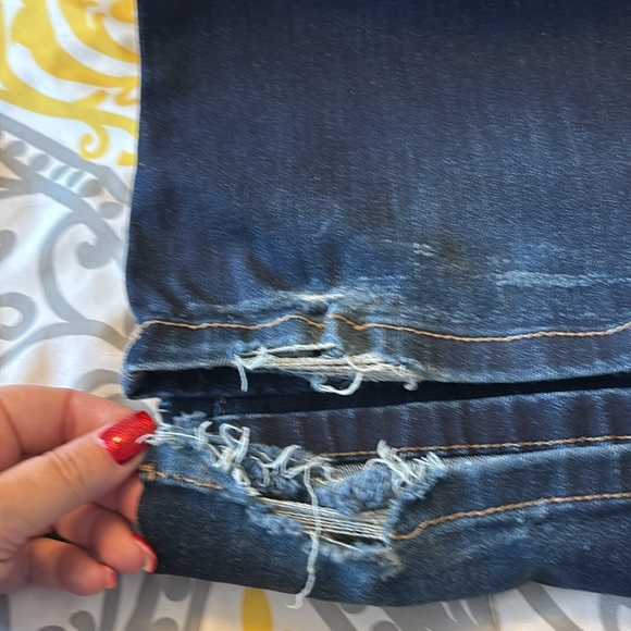 Dark wash stretchy curvy boot cut NY and Co size 16 Average - Picture 3 of 3